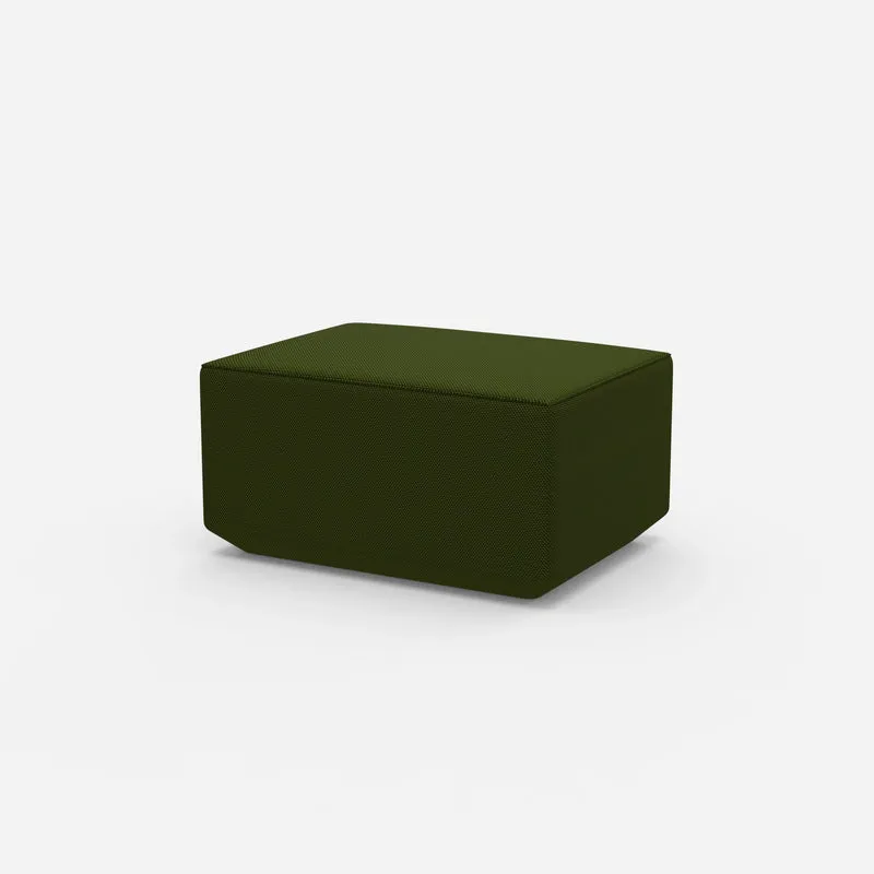 Sitzpouf in Grün