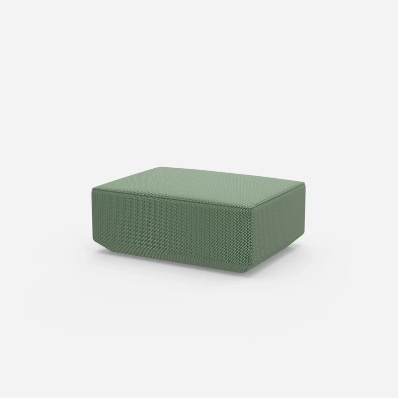 Pouf in Grün