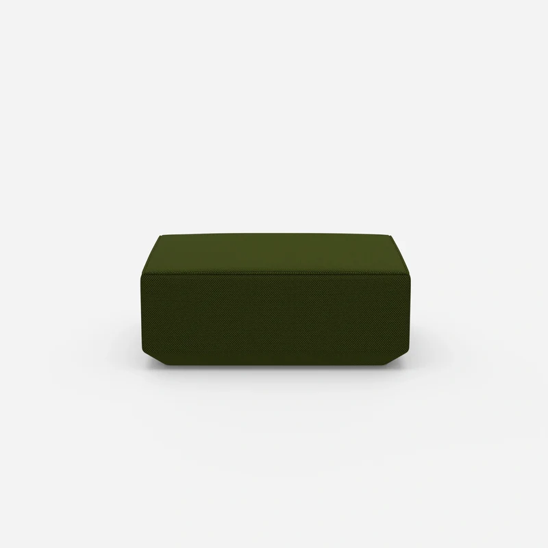 Pouf in Grün