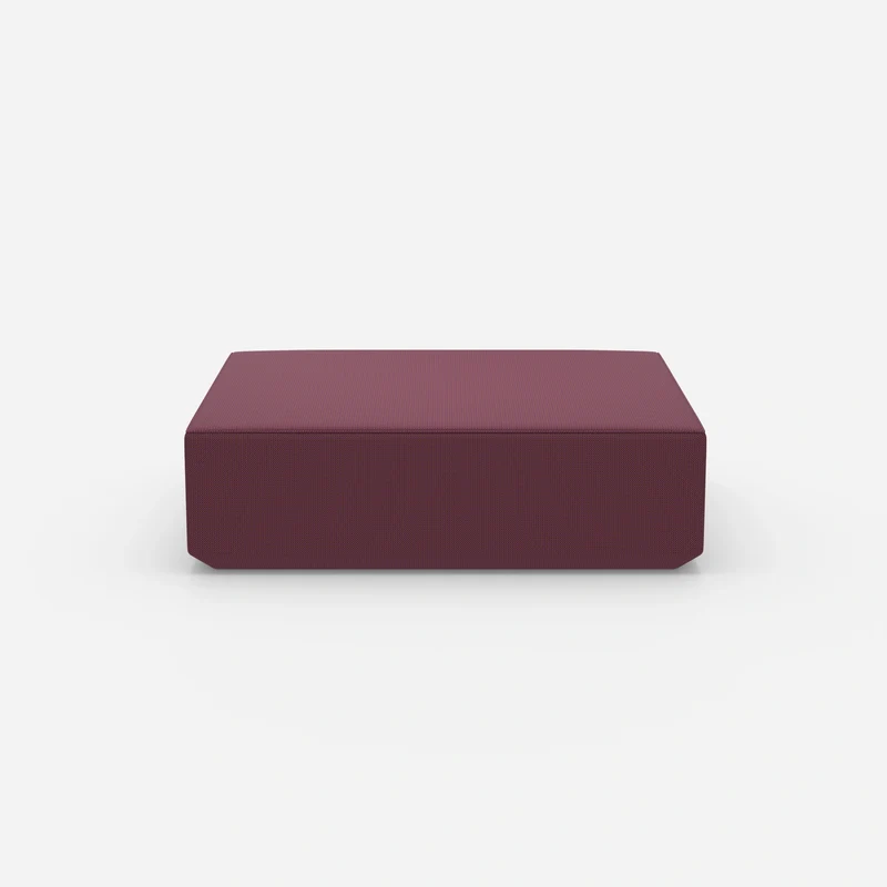 Moderner großer Pouf