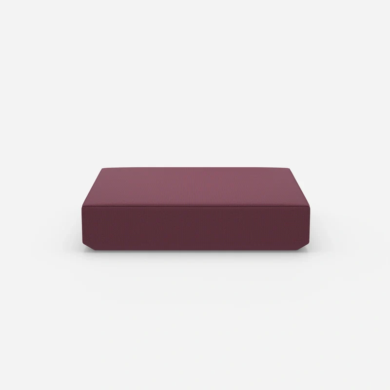 Großer moderner Pouf