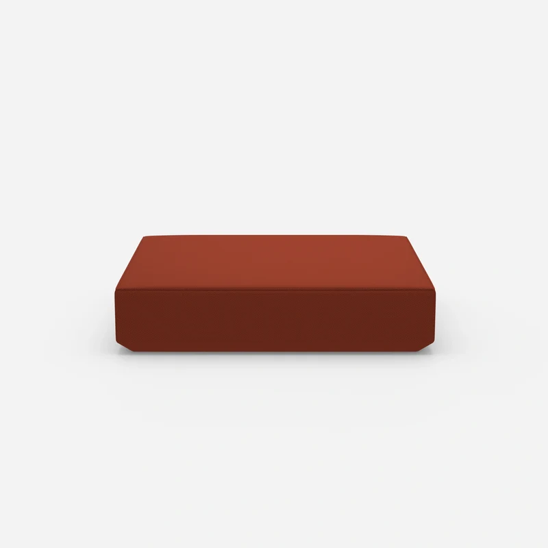 Großer moderner Pouf