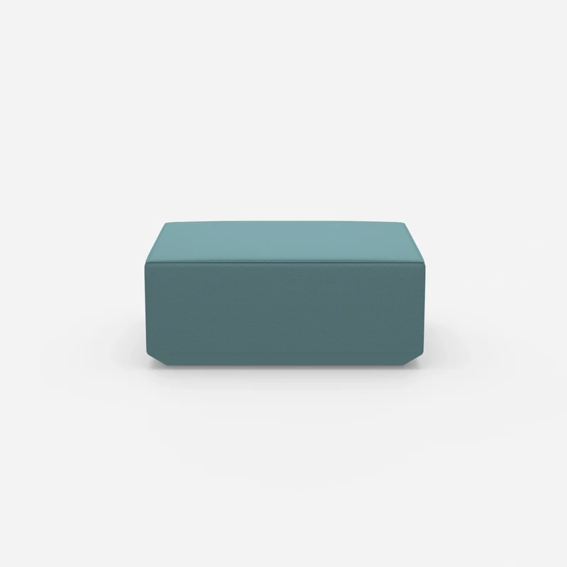 Pouf blau