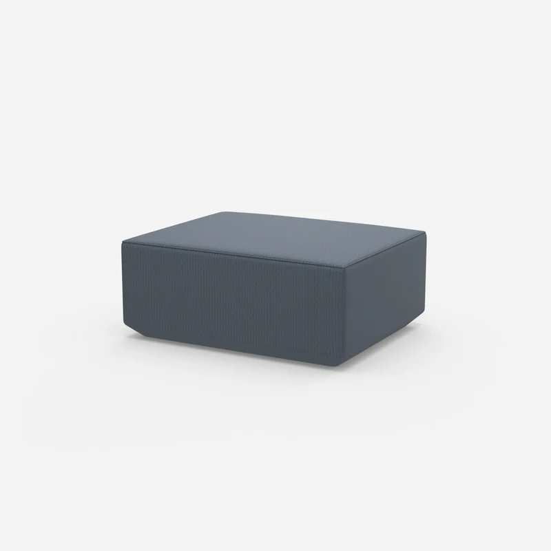 Pouf blau