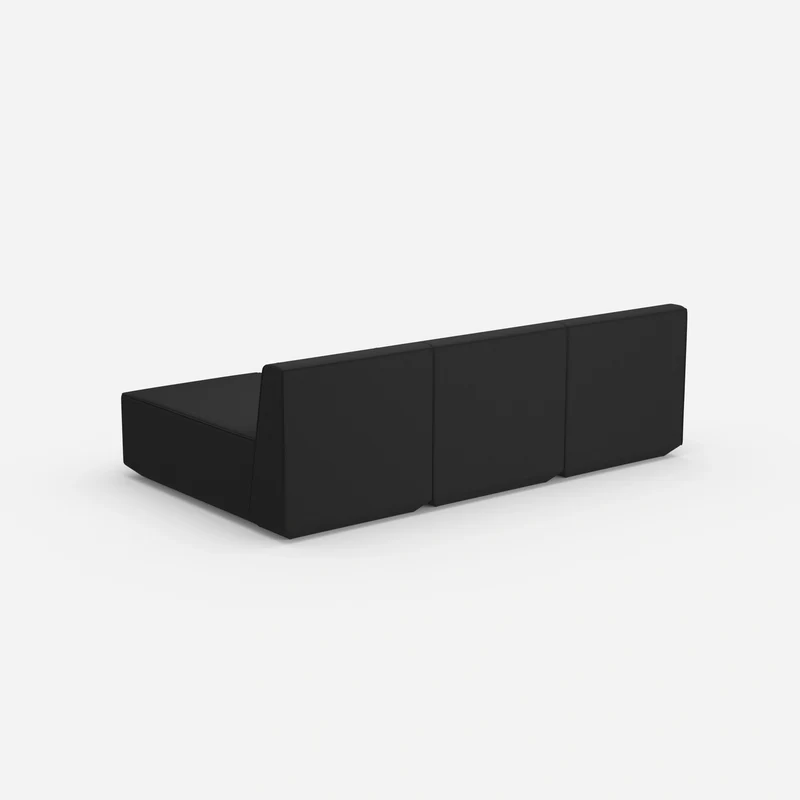 3er Sofa mit Recamiere