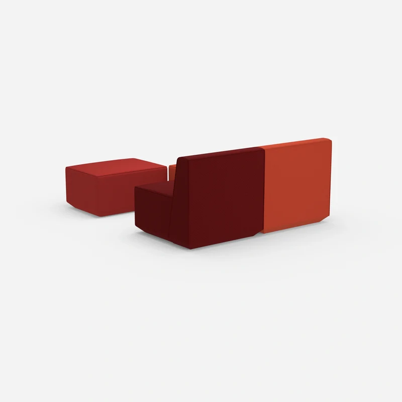 Zweisitzer modulares Sofa mit Funktion