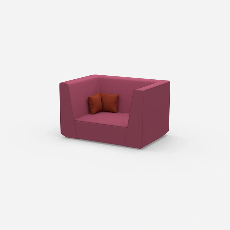 Modernes Zweisitzer Modulsofa