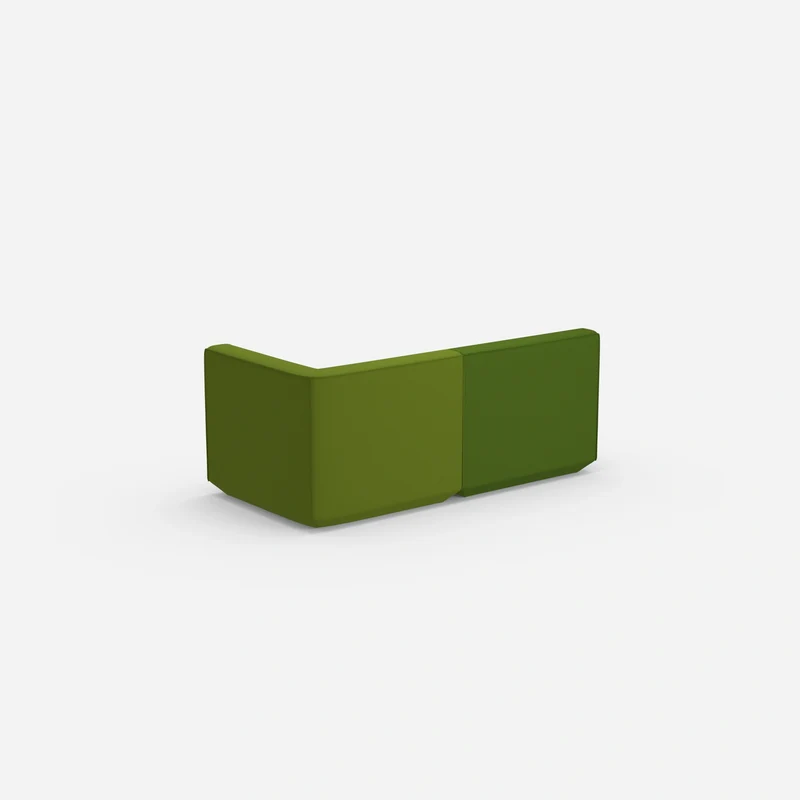2 Sitzer Sofa grün