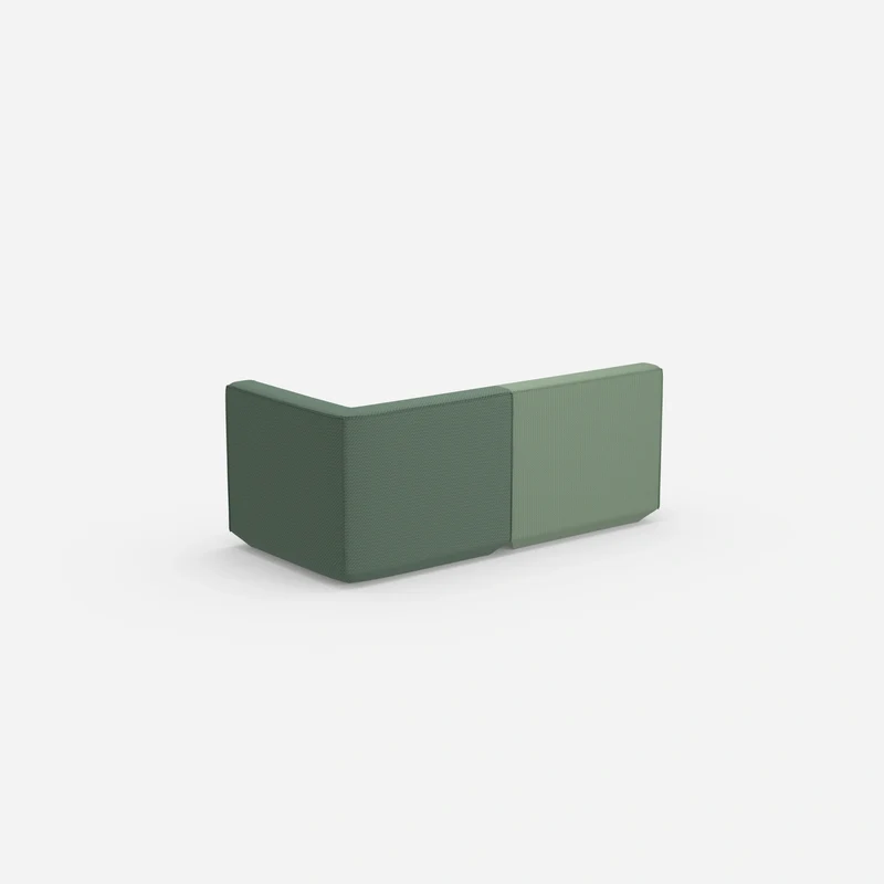 2 Sitzer Sofa grün