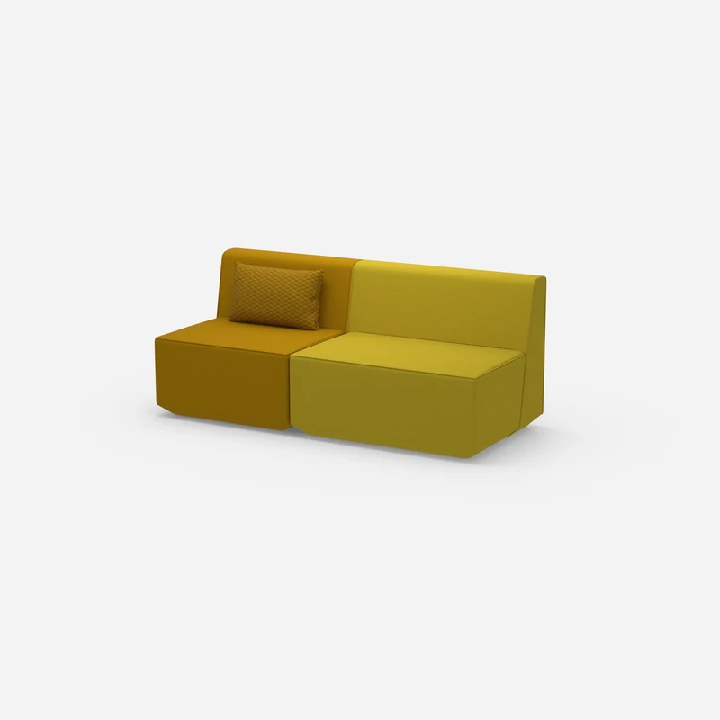 Modulares Sofa ohne Armlehne