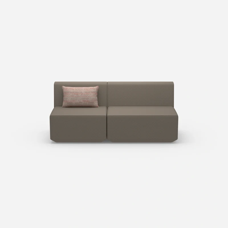 Modulares Sofa ohne Armlehne