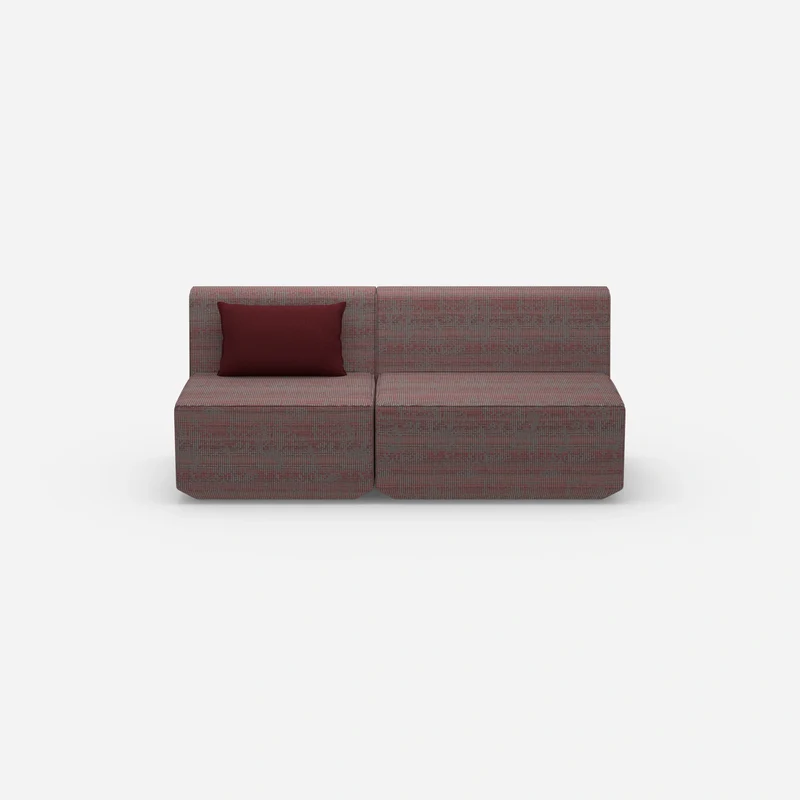 Modulares Sofa ohne Armlehne