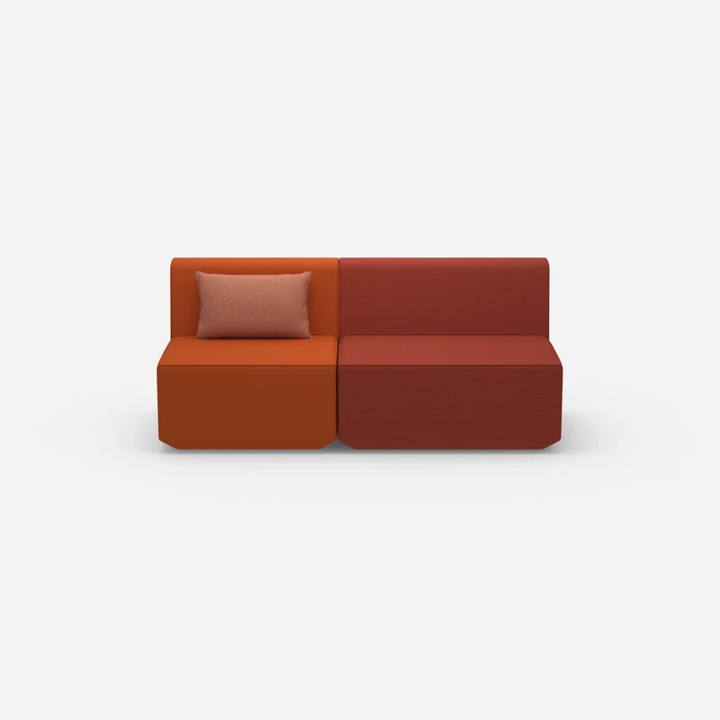 Modulares Sofa ohne Armlehne