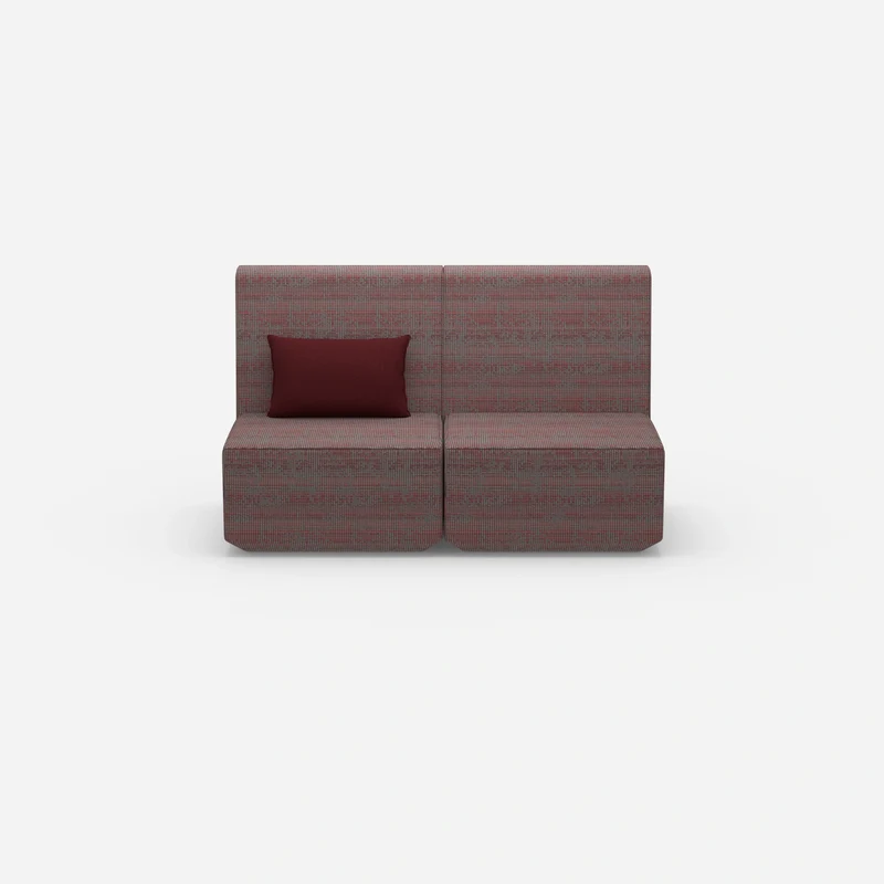 Zweisitzer Modulsofa ohne Armlehnen
