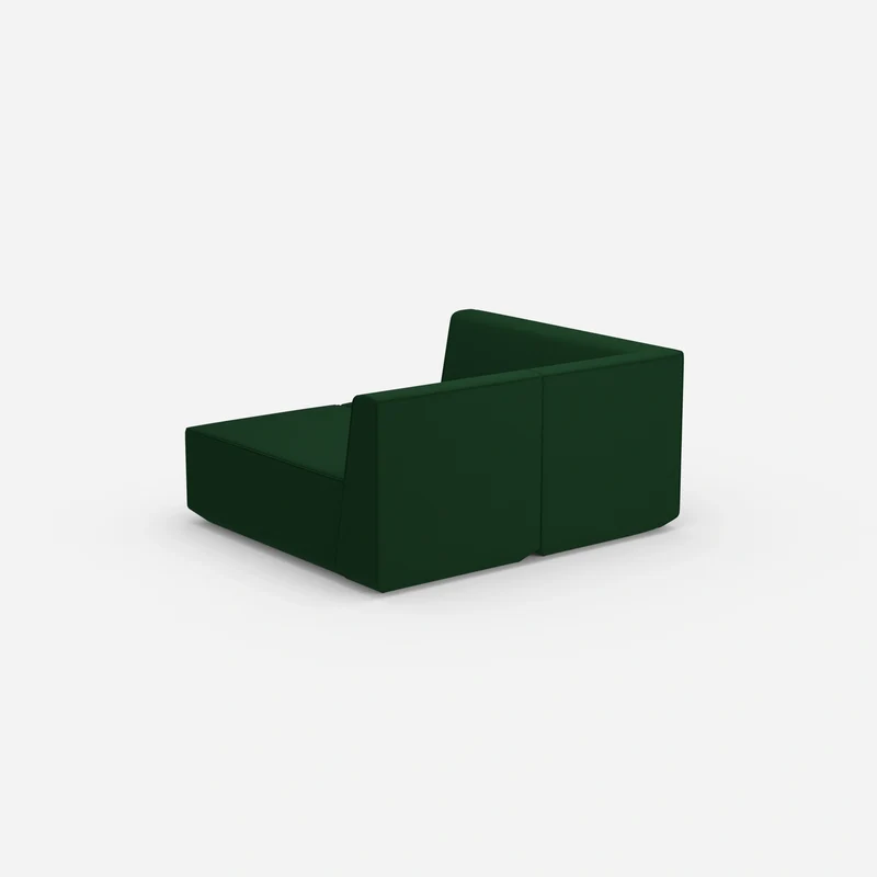 2 Sitzer Sofa mit Ecke
