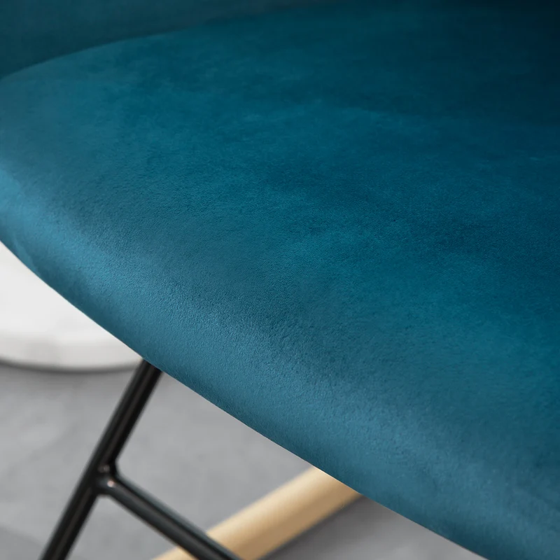 SoBuy FST68-B Chaise à Bascule avec Accoudoirs Fauteuil de Relaxation Pieds