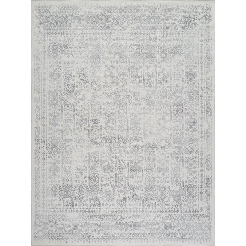 Tapis Vintage Oriental Ivoire/Gris Ottawa
