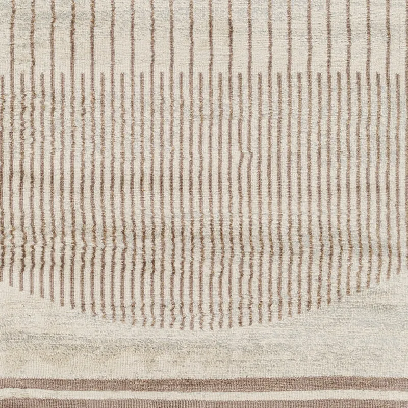 Tapis Scandinave Moderne Brun/Ivoire Santiago