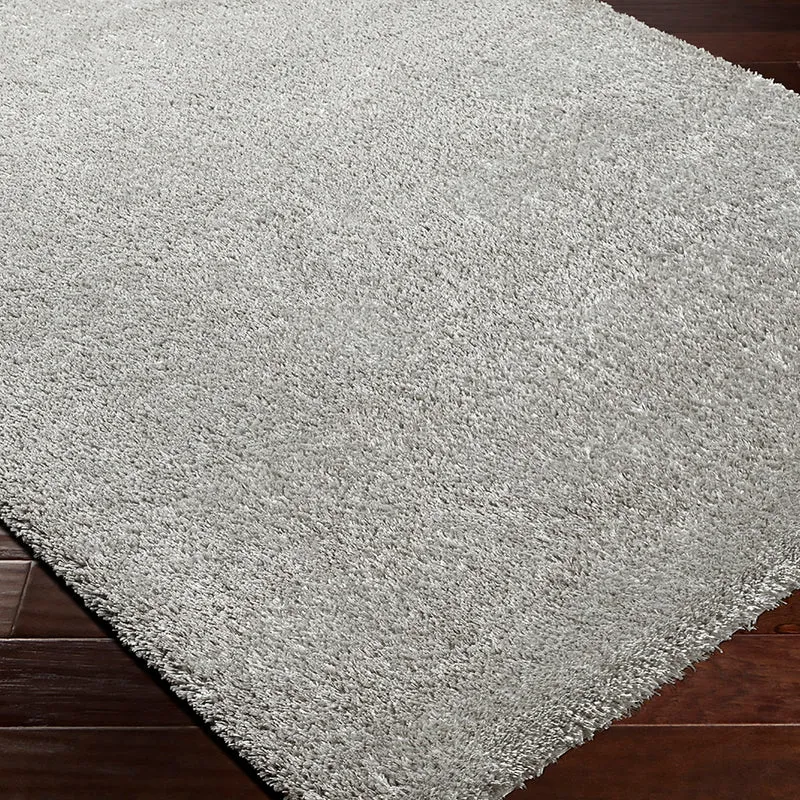 Tapis Shaggy Moderne Gris Foncé Trento