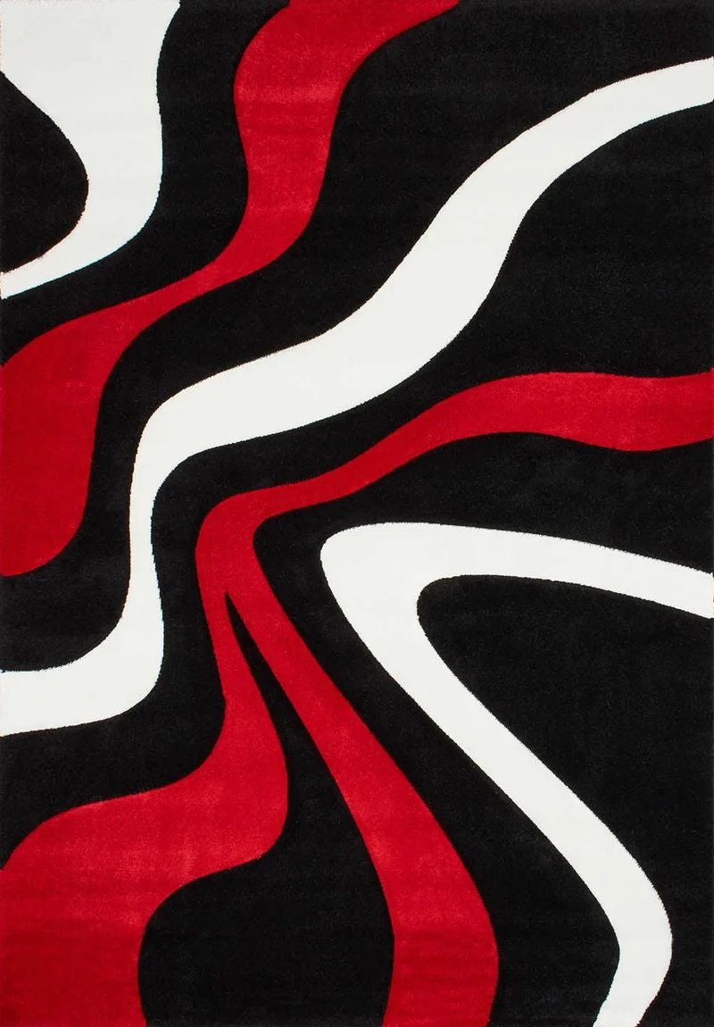Tapis Diamond Rouge