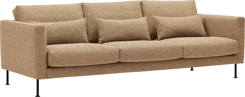 TEM 3er-Sofa Stoff Hevre