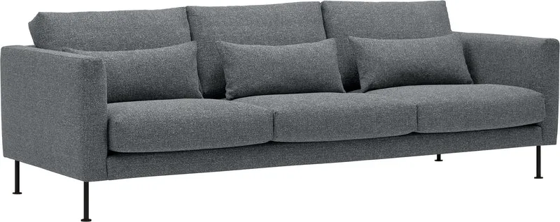 TEM 3er-Sofa Stoff Hevre