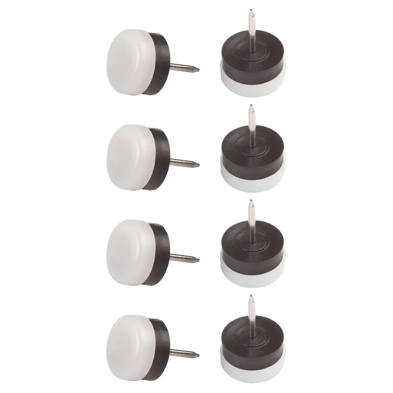 Fix-O-Moll Kunststoffgleiter mit Stift 4 mm / Ø 18 mm 8 x Kunststoffgleiter