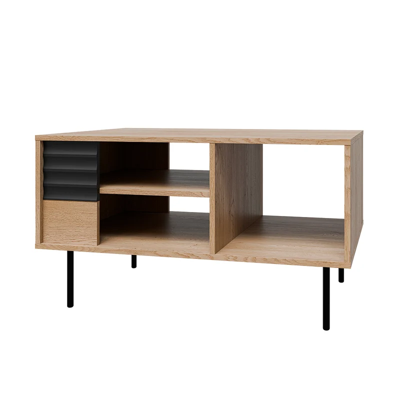 Table basse Astra Bois et Noir