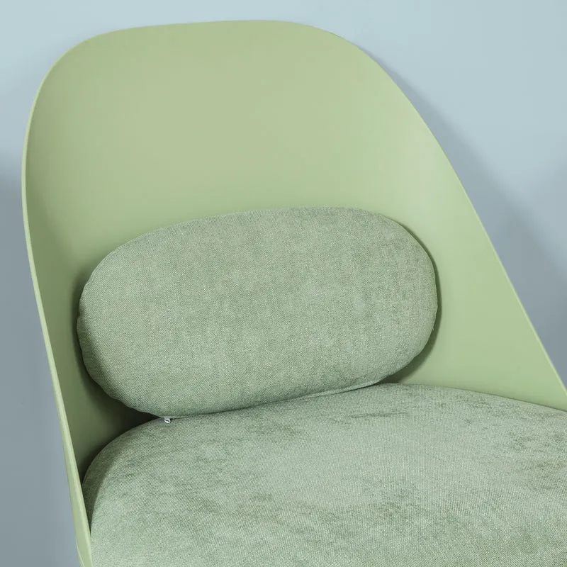 SoBuy FST63-GR Fauteuil Relax avec Repose-Pieds Tabouret Chauffeuse Salon Chambre