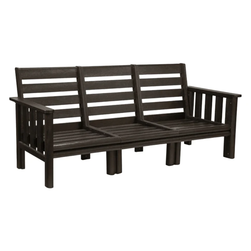 Sofa extérieur en plastique recyclé - Stratford DSF263