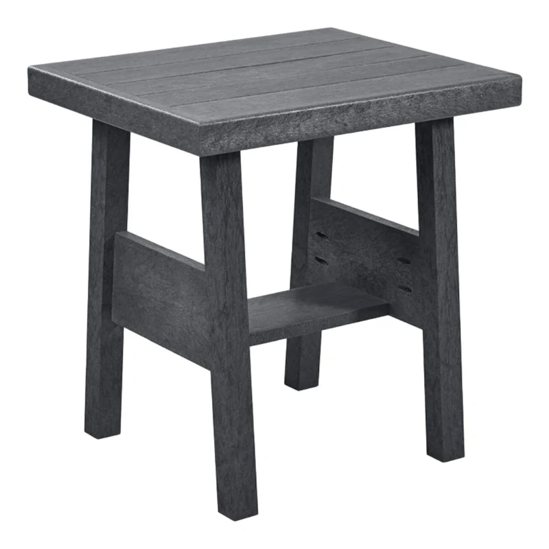 Table de bout extérieure en plastique recyclé - Tofino DST288