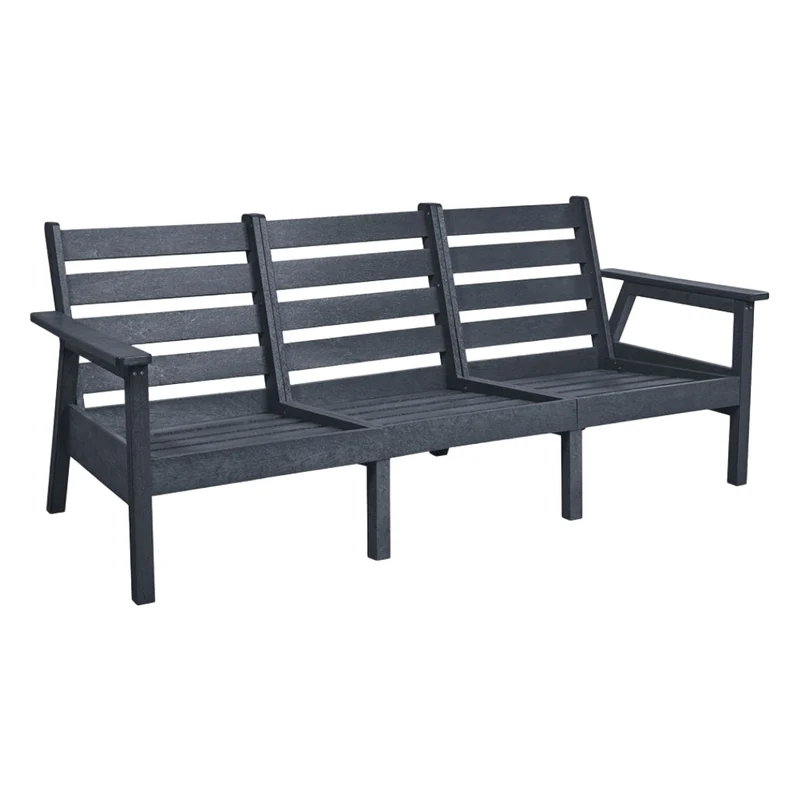 Sofa extérieur en plastique recyclé - Tofino DSF283