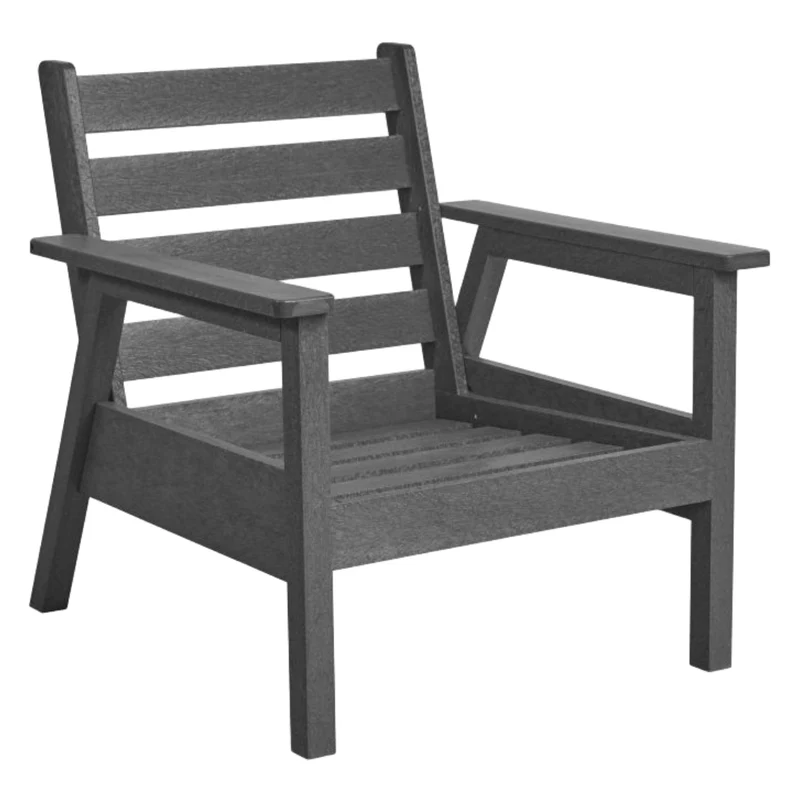 Fauteuil extérieur en plastique recyclé - Tofino DSF281
