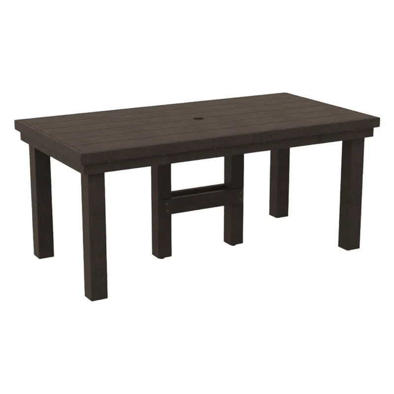 Table à manger extérieure en plastique recyclé - Napa T301-T302