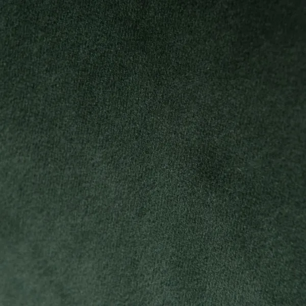 Chaise en velours vert sapin