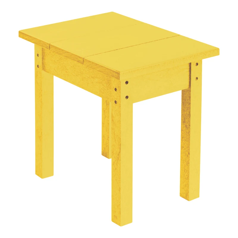 Table d'appoint extérieure en plastique recyclé - T01