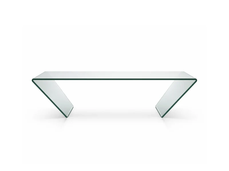 Table basse en verre rectangulaire - Kidsy