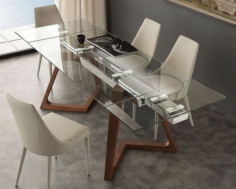 Table en verre extensible - Ken