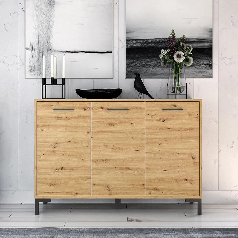 Buffet 3 portes Liora Bois