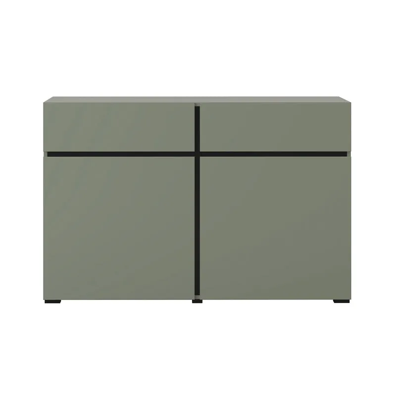 Buffet 2 portes 2 tiroirs Lilia Vert