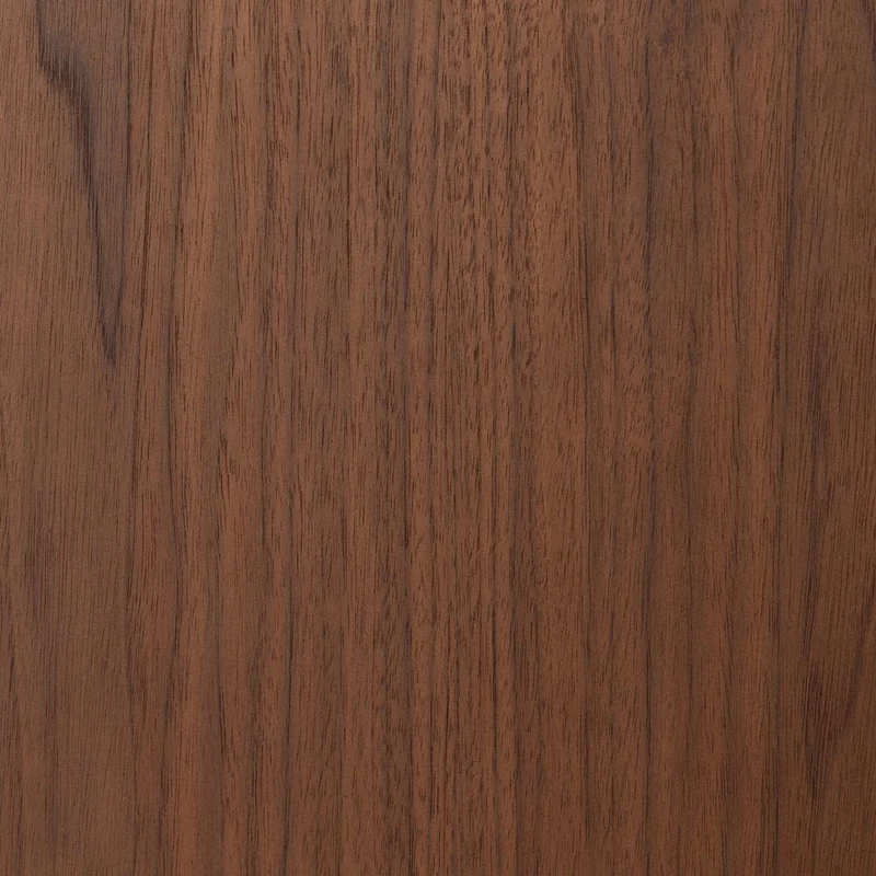 Meuble bas 3 portes placage noyer