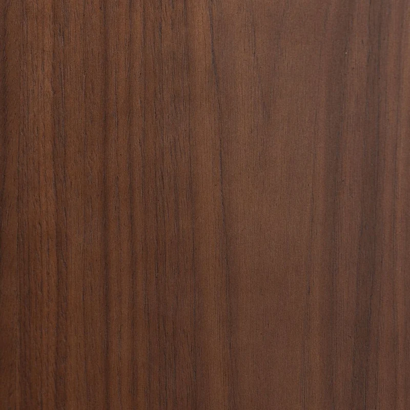 Meuble bas 4 portes placage noyer