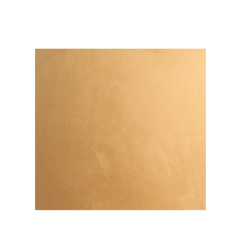 Chaise repas velours ocre