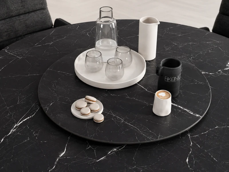 Plateau tournant en céramique - Lazy