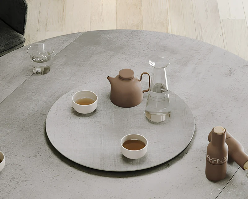 Plateau tournant en céramique - Lazy