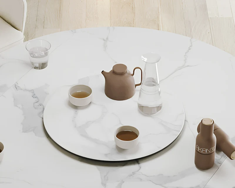 Plateau tournant en céramique - Lazy