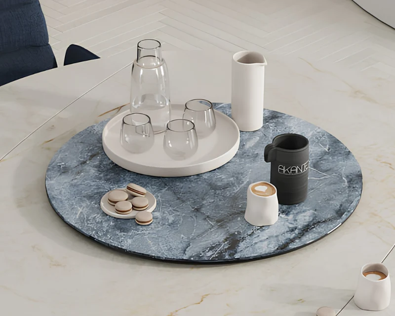Plateau tournant en céramique - Lazy