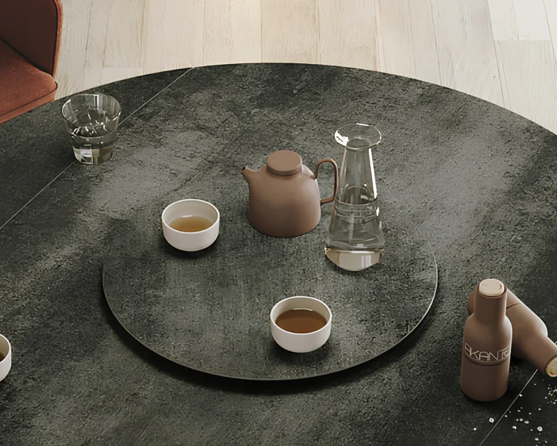 Plateau tournant en céramique - Lazy