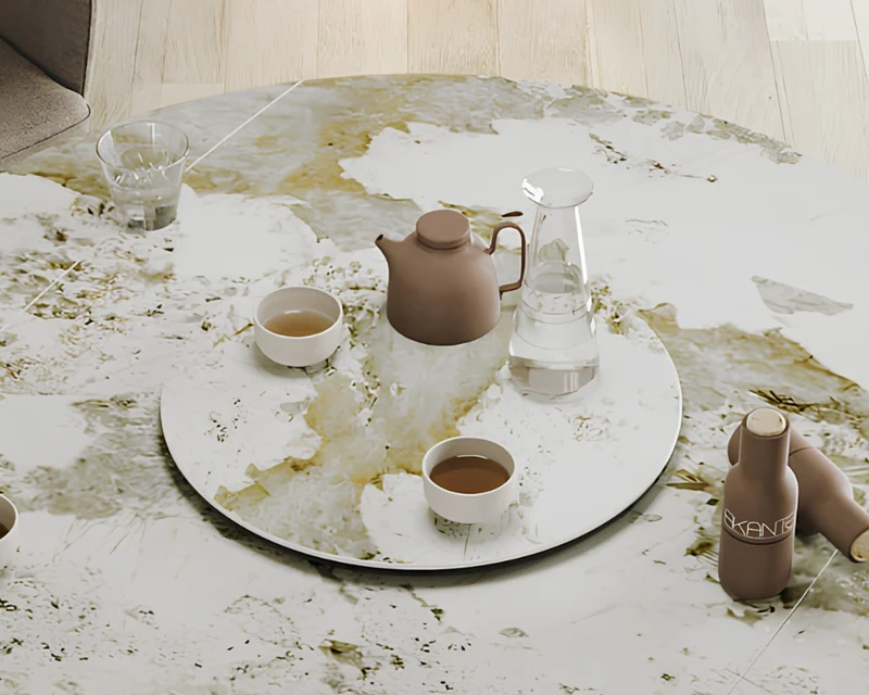Plateau tournant en céramique - Lazy