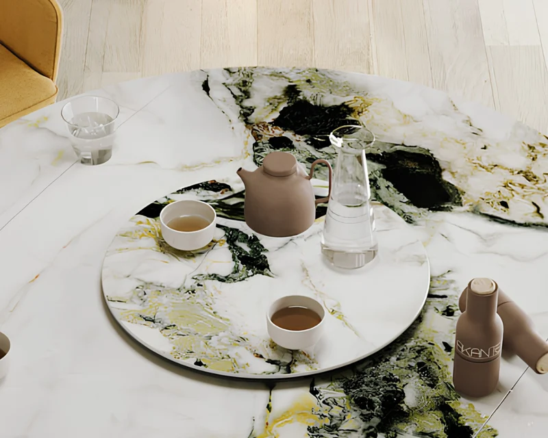 Plateau tournant en céramique - Lazy